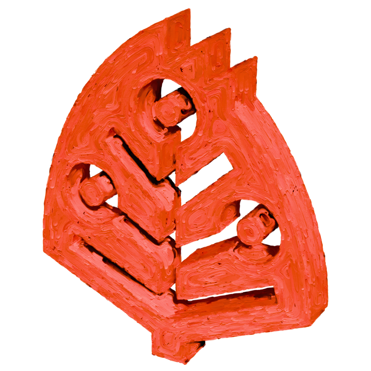 Eldigen logo paint animācija